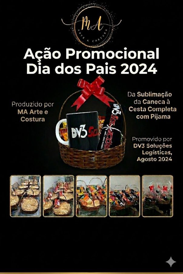 Ação Promocional Dia dos Pais 2024 - MA Ateliê